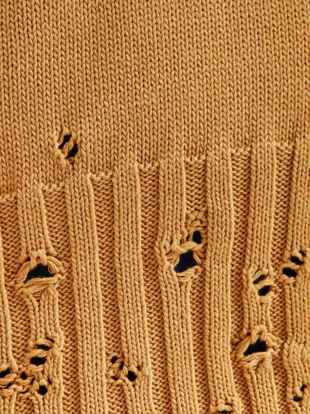 Marni Gerafeld vest met knopen Beige