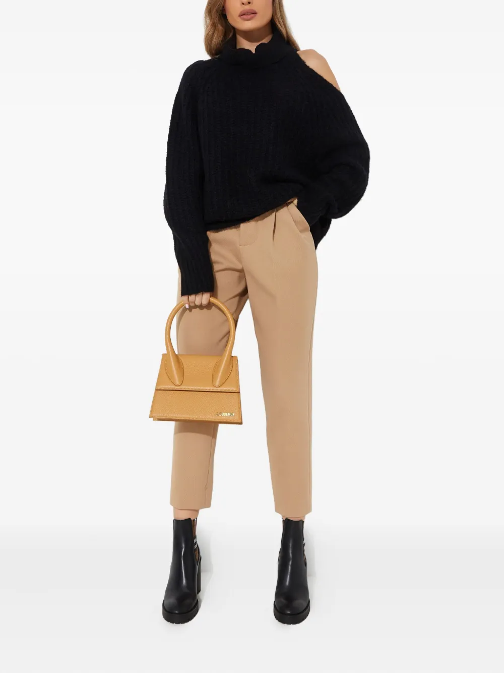 Marni cropped tapered trousers | Neutrals | Image 1