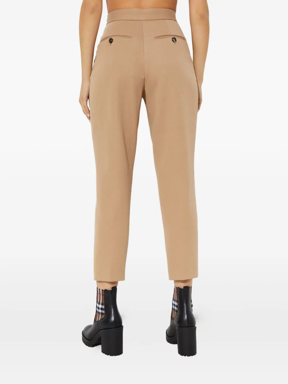 Marni Cropped broek Beige