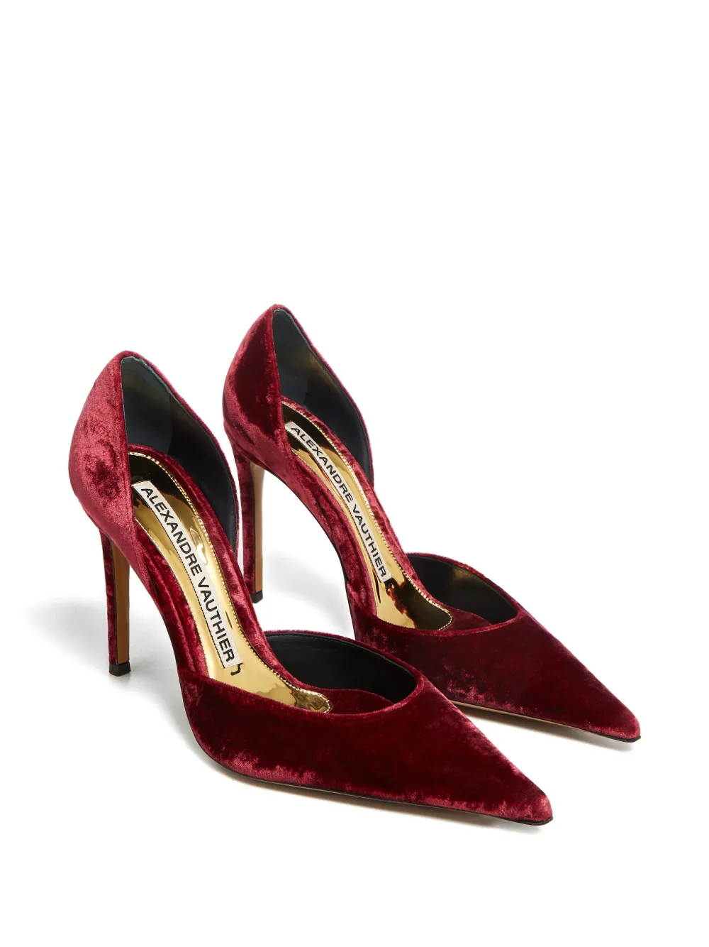 Alexandre Vauthier zapatillas con puntera en punta y tacón stiletto de 105mm | Zapatillas | Image 2