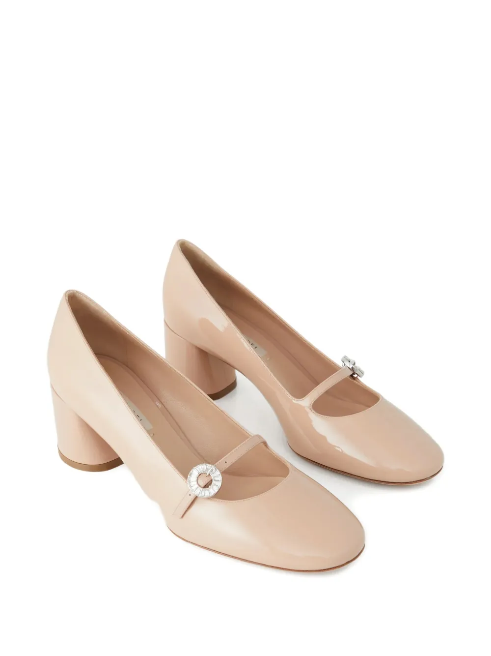 Casadei 50 mm Cleo pumps Beige