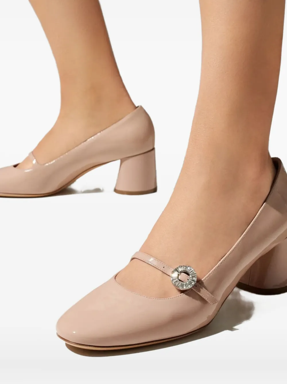 Casadei 50 mm Cleo pumps Beige