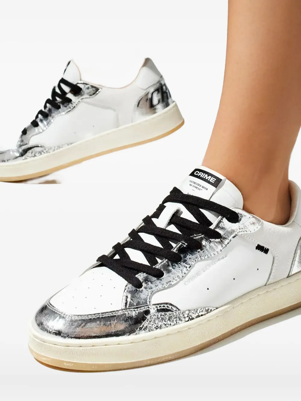 Crime London Chelsea sneakers Wit