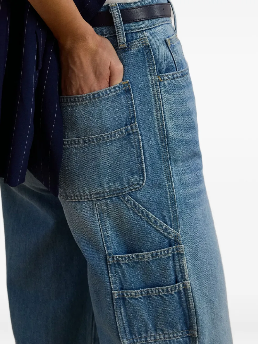 Lauren Ralph Lauren Jeans met vijf zakken Blauw