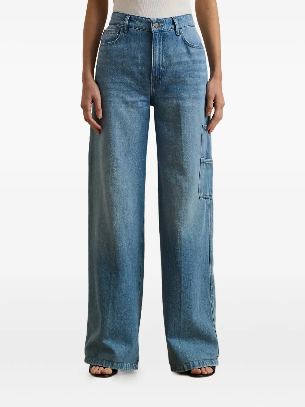 Lauren Ralph Lauren Jeans met vijf zakken Blauw