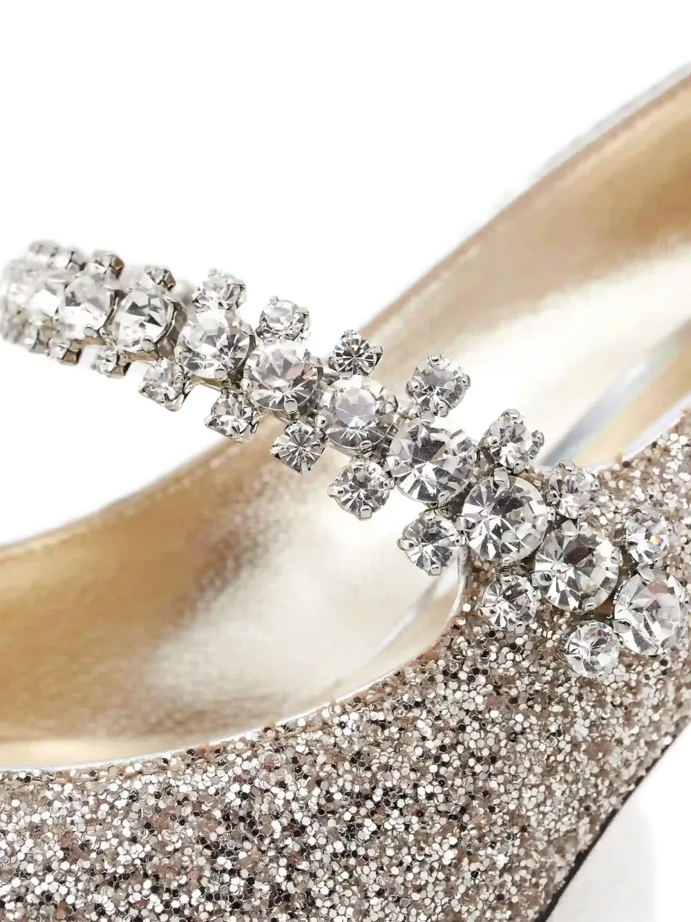 Jimmy Choo 65mm Leather Heeled Pumps In Silver