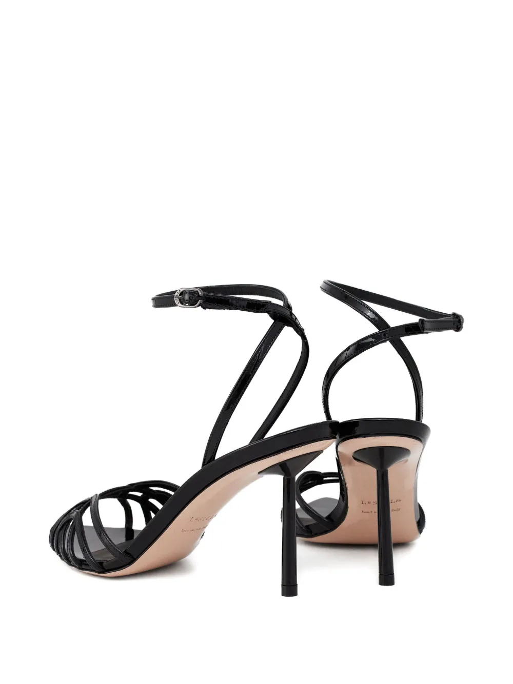 Le Silla 90 mm Bella sandalen met hak Zwart