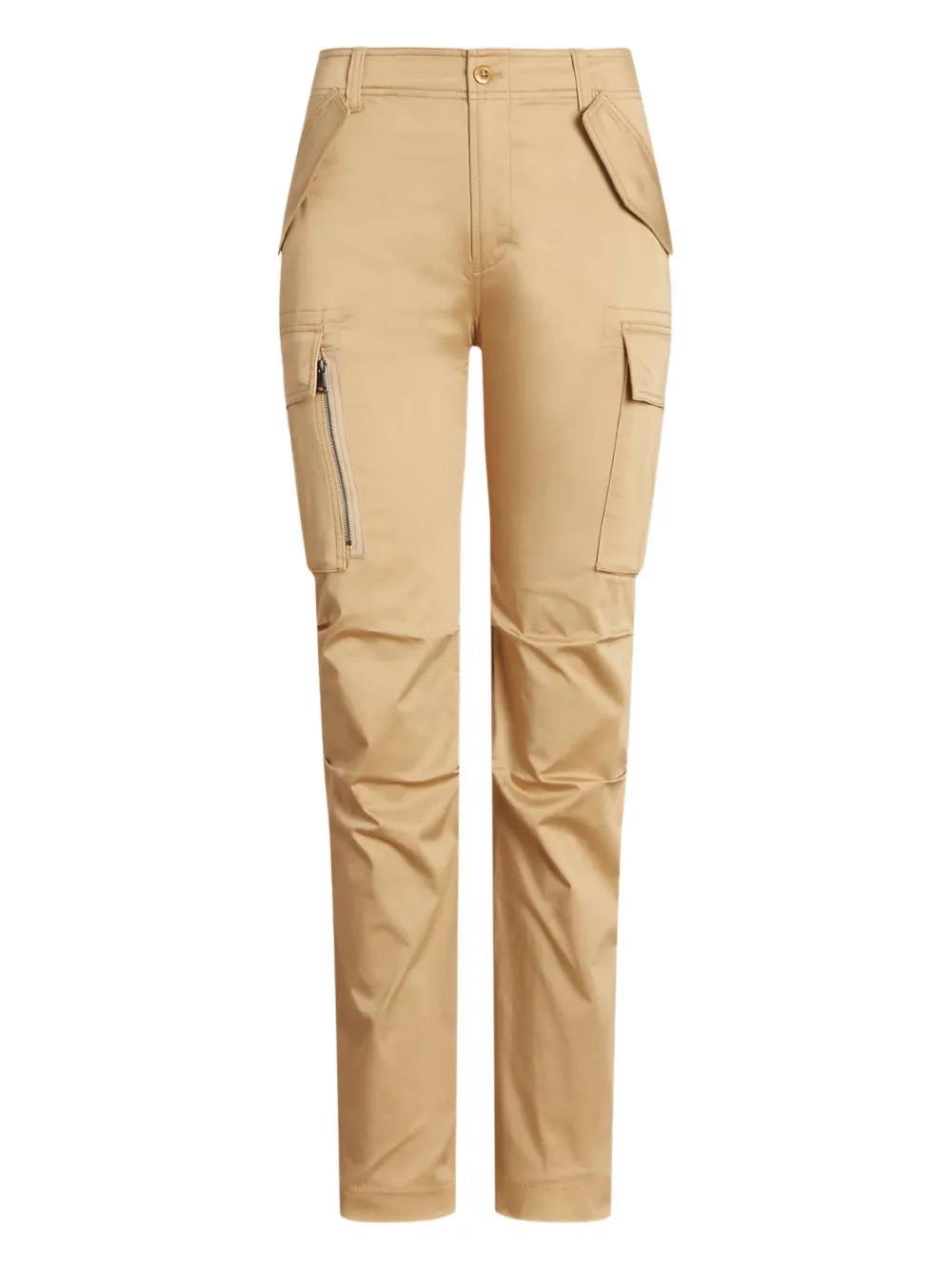 Ralph Lauren Cargo Pants In Nude