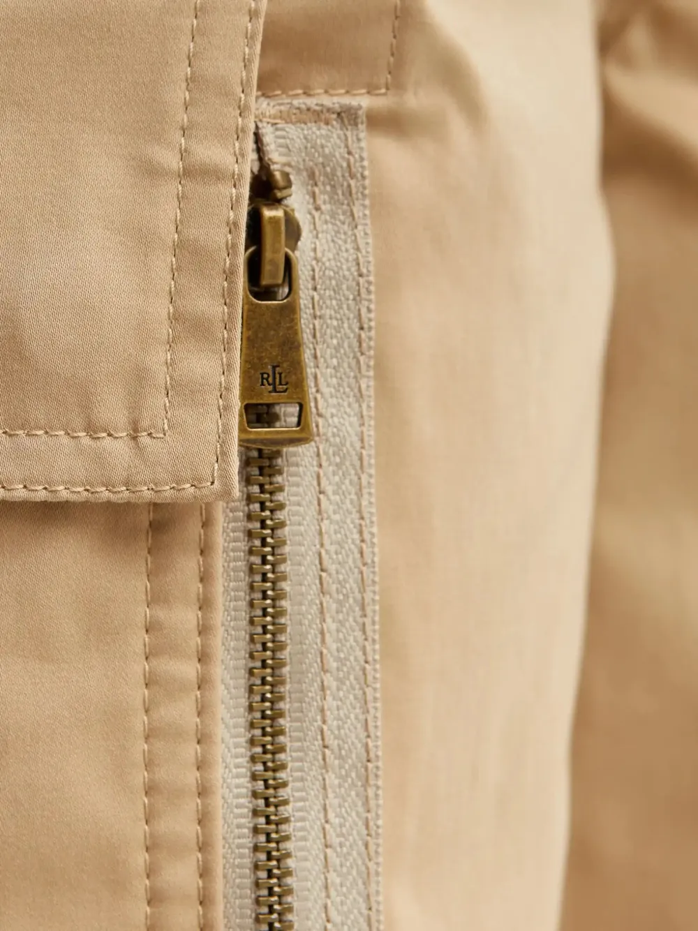 Ralph Lauren Cargo Pants In Nude