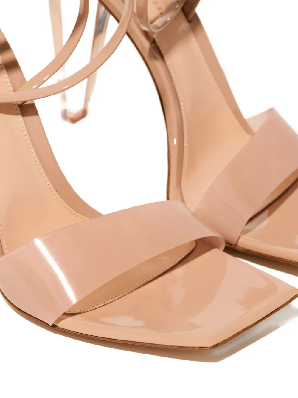 Gianvito Rossi 105mm Odyssey heeled sandals Beige