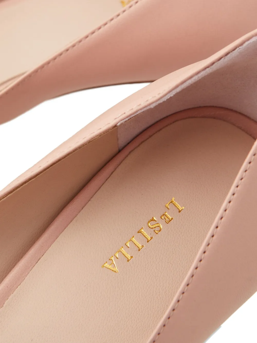 Le Silla 90 mm Eva pumps met puntige neus Roze