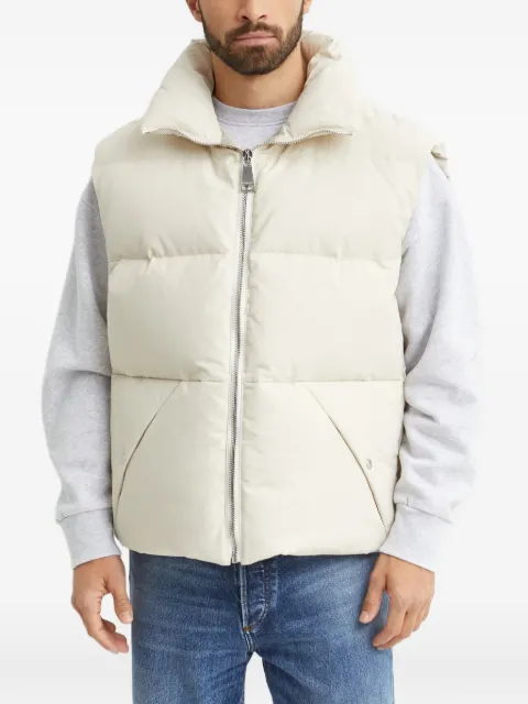 Khrisjoy zip padded gilet