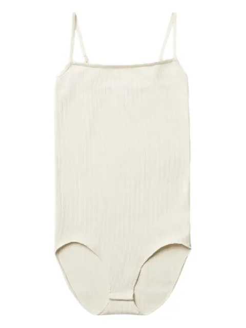 Swedish Stockings body tejido de canalé sin costuras