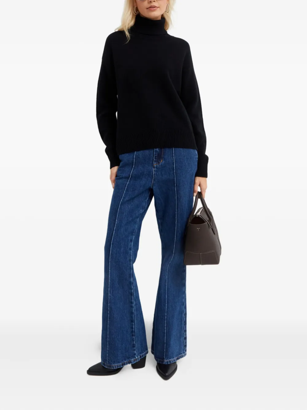 Fay Trui met geborduurd logo Zwart