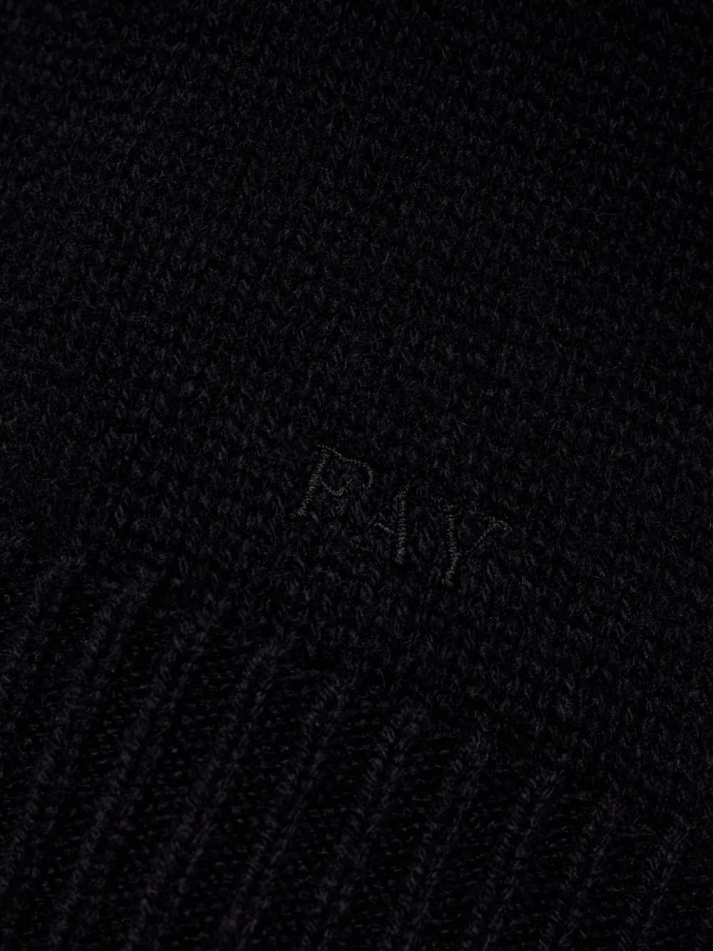 Fay Trui met geborduurd logo Zwart