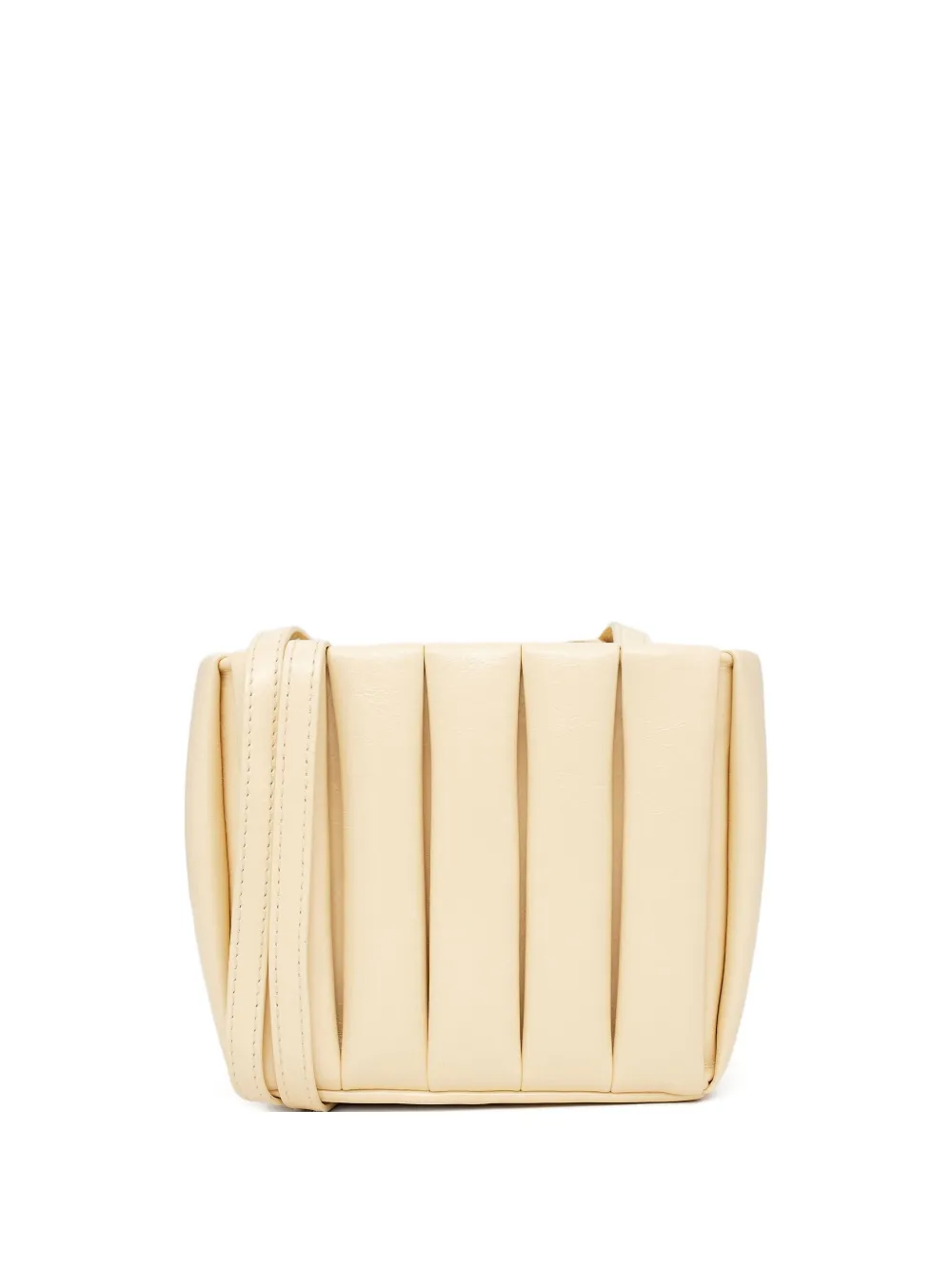 Themoirè Aria rectangular shoulder bag | Yellow | Image 1