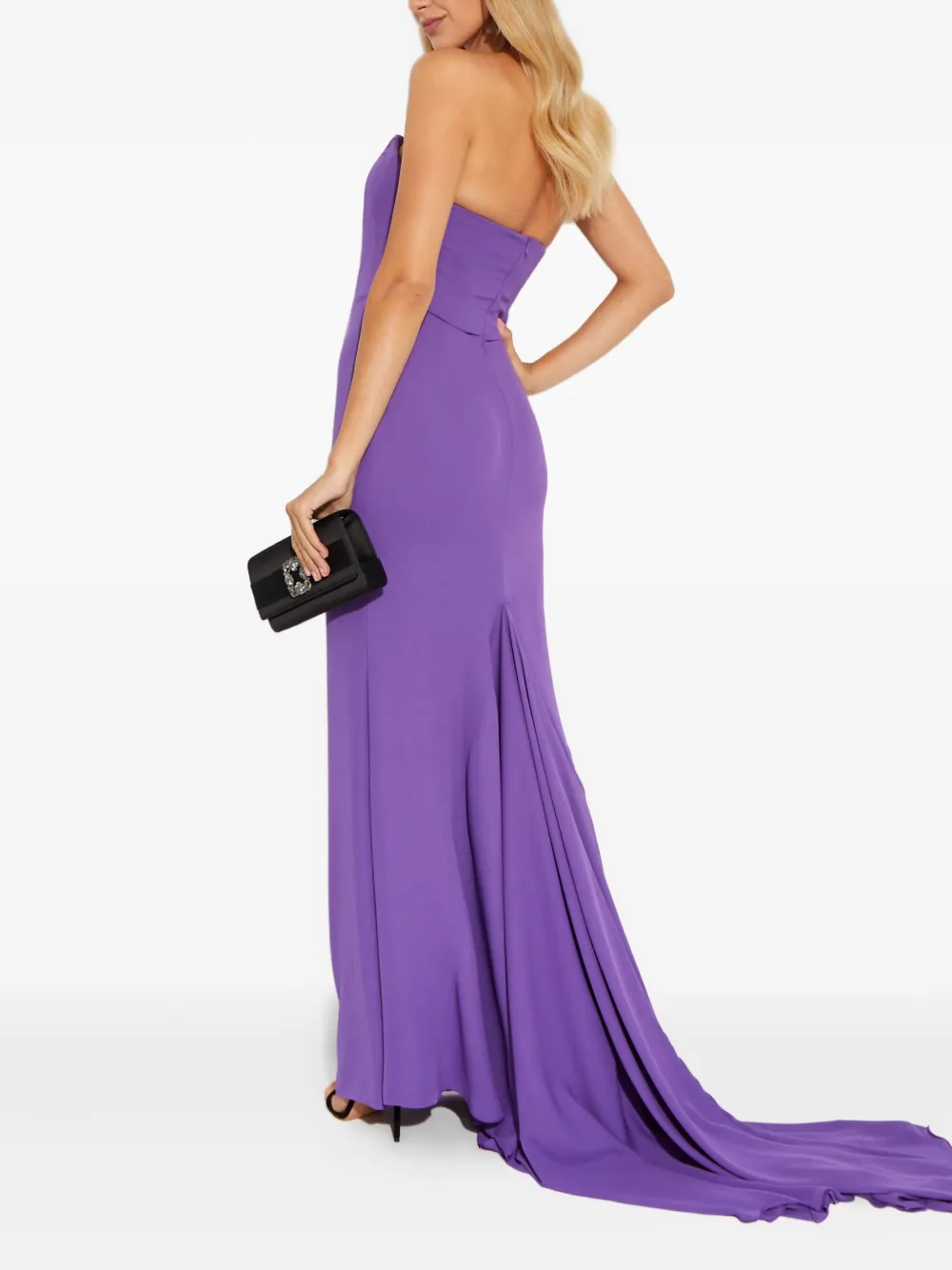  Giuseppe Di Morabito Corset Maxi Dress - Purple 