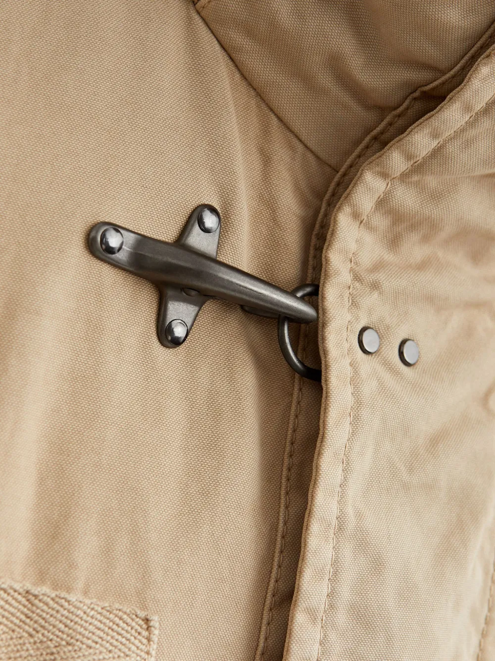 Fay Hook-closure Jacket In Brown