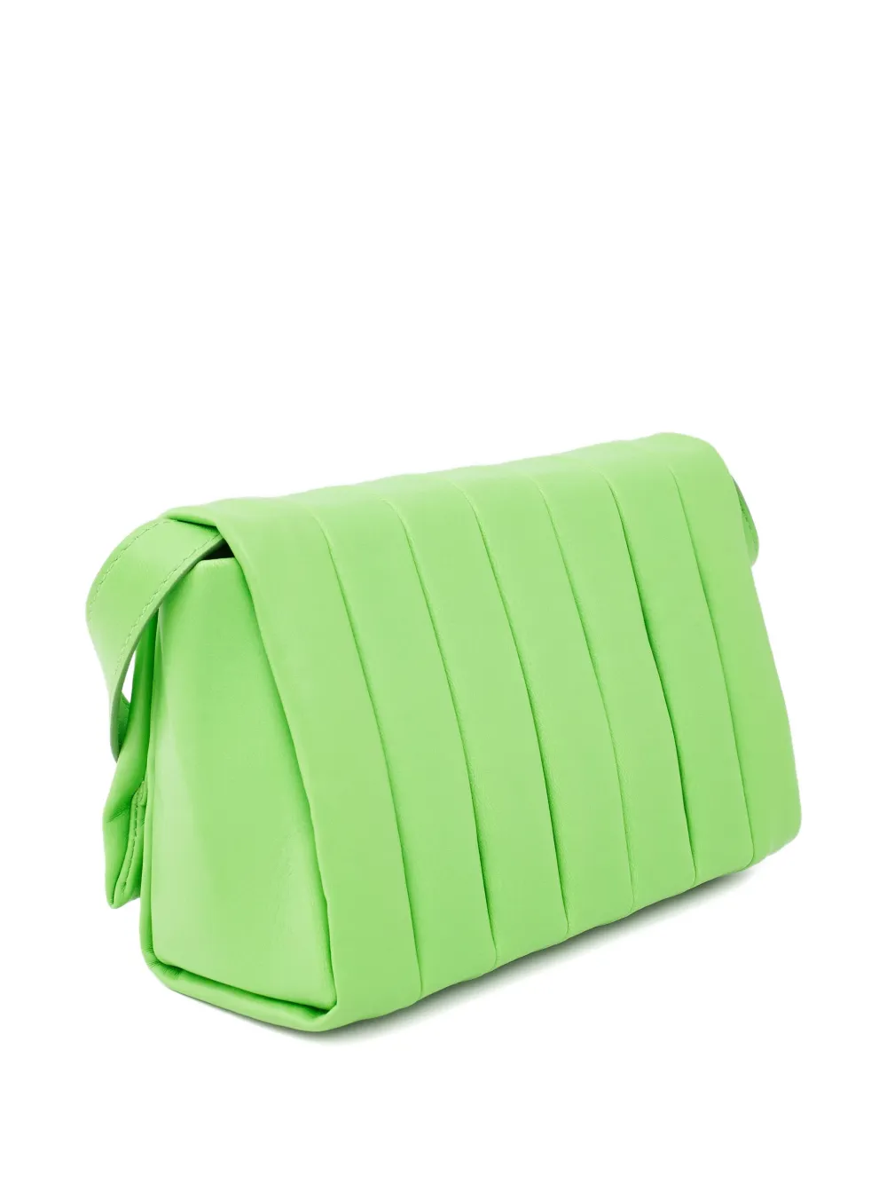 Themoirè Feronia Flap-top Cross Body Bag In Green