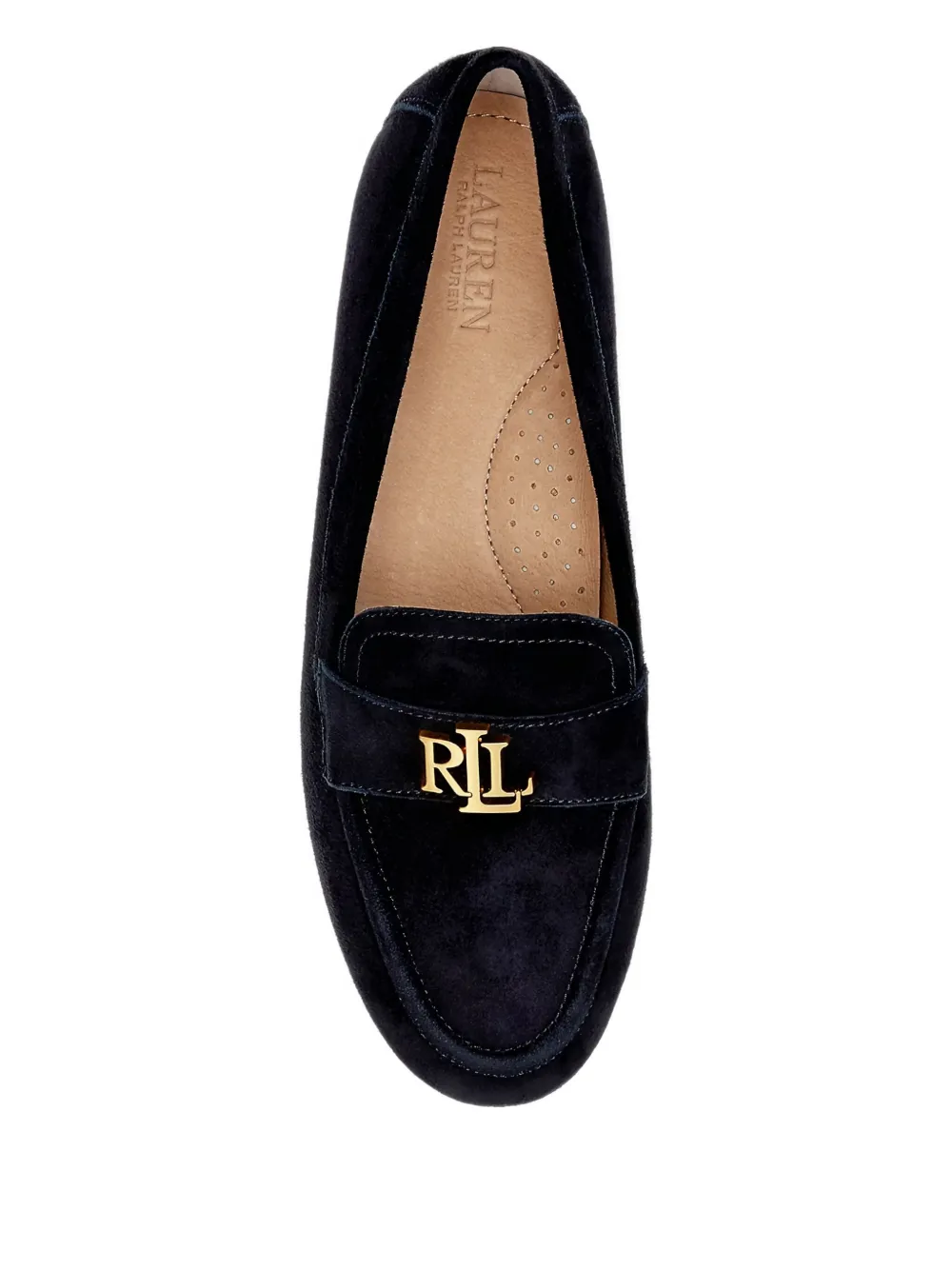 Ralph Lauren Averi Iii Loafers In Black