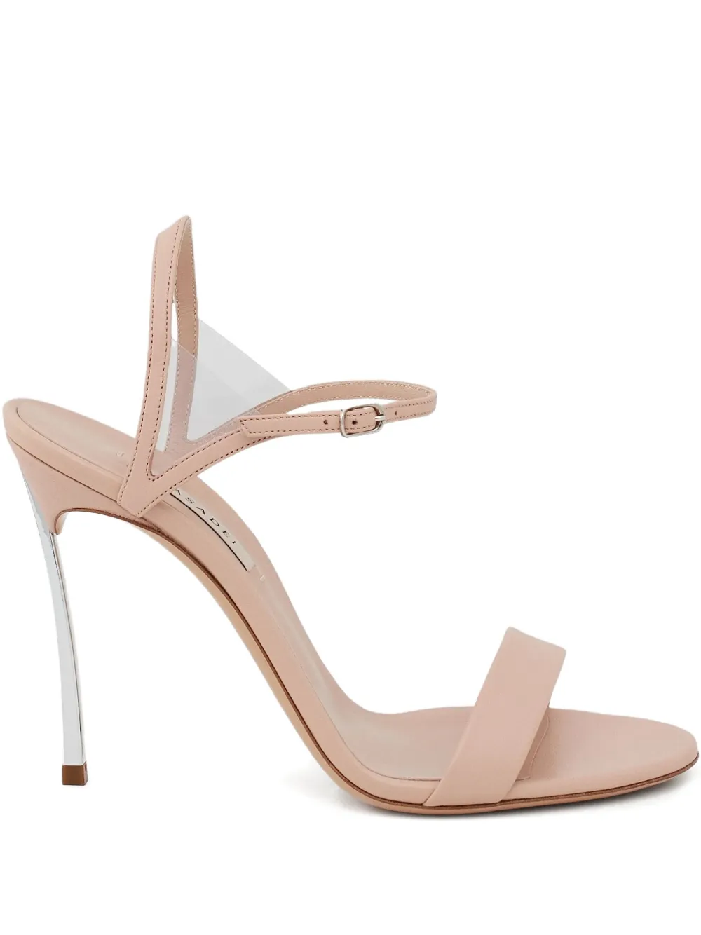 Casadei 115mm Blade V Celebrity Stiletto-heel Sandals In Pink