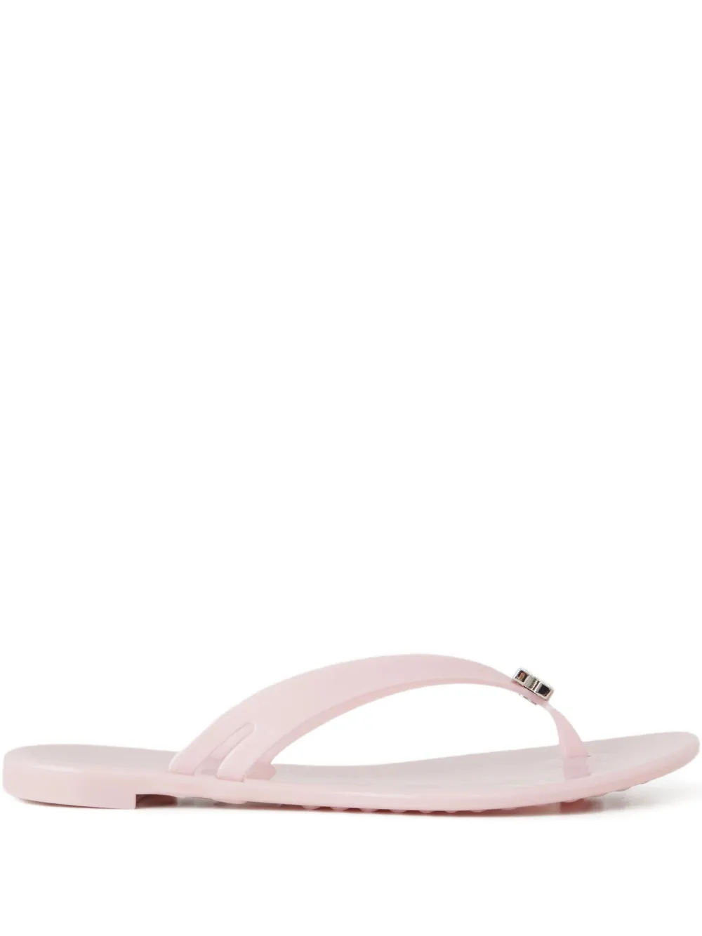 Casadei Embellished Flip-flops In Pink