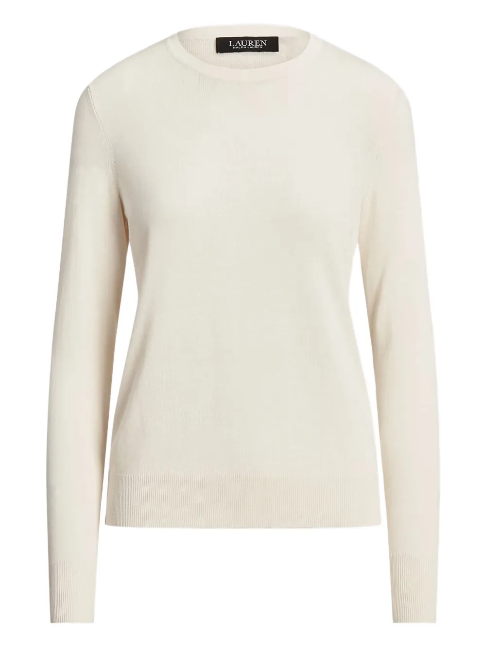 Lauren Ralph Lauren crew-neck long-sleeve sweater - Toni neutri