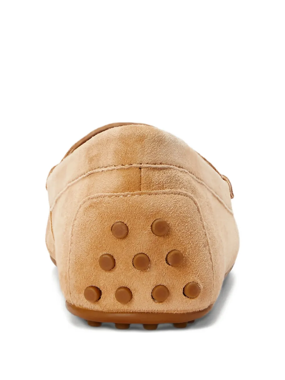 Lauren Ralph Lauren Barnsbury logo-plaque loafers Beige