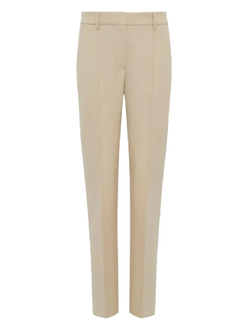 Gabriela Hearst Francisco Front-pleat Trousers In Neutral