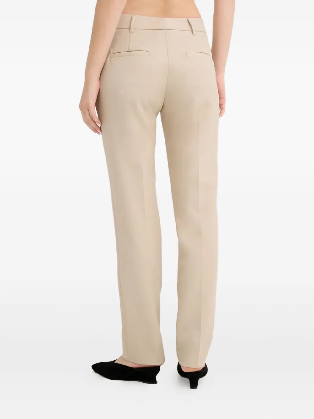 Gabriela Hearst Francisco Front-pleat Trousers In Neutral