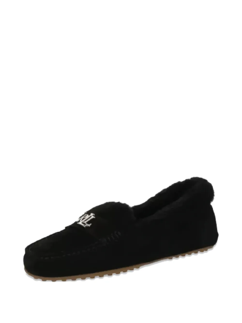Lauren Ralph Lauren Loafers met logoplakkaat - Zwart
