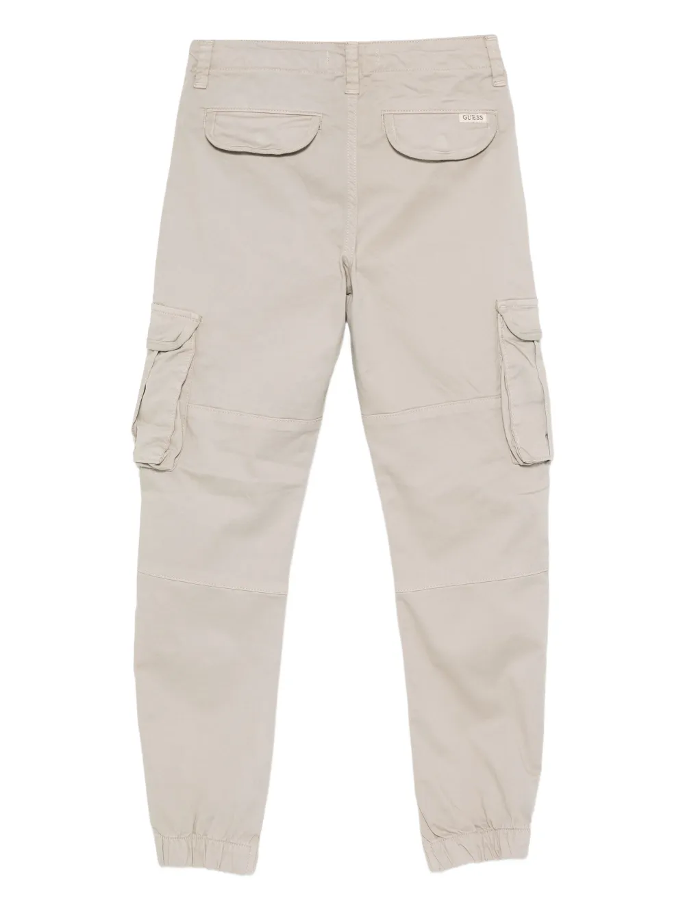 guess kids belt-loop elasticated trousers | Girls Casual Trousers | Image 2