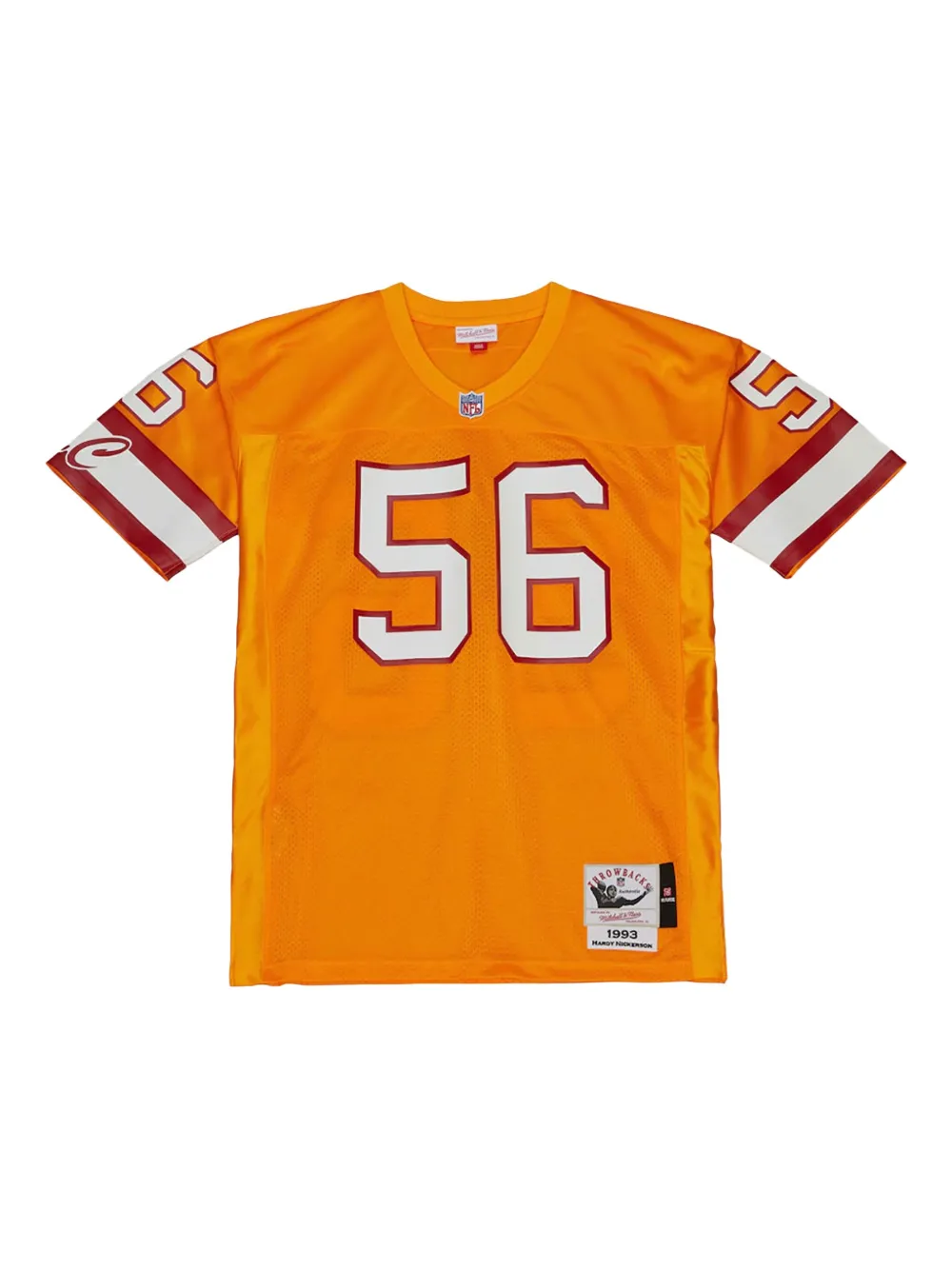 Mitchell & Ness T-shirt in jersey NFL 1993 Hardy Nickerson Tampa Bay Buccaneer - Arancione