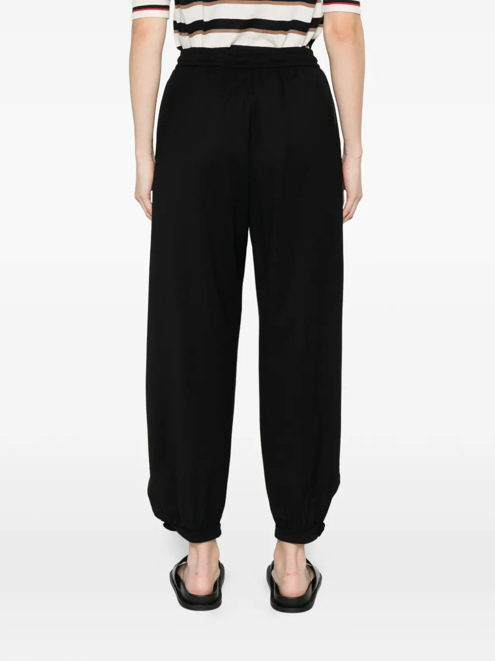 Herno Broek met trekkoord Zwart