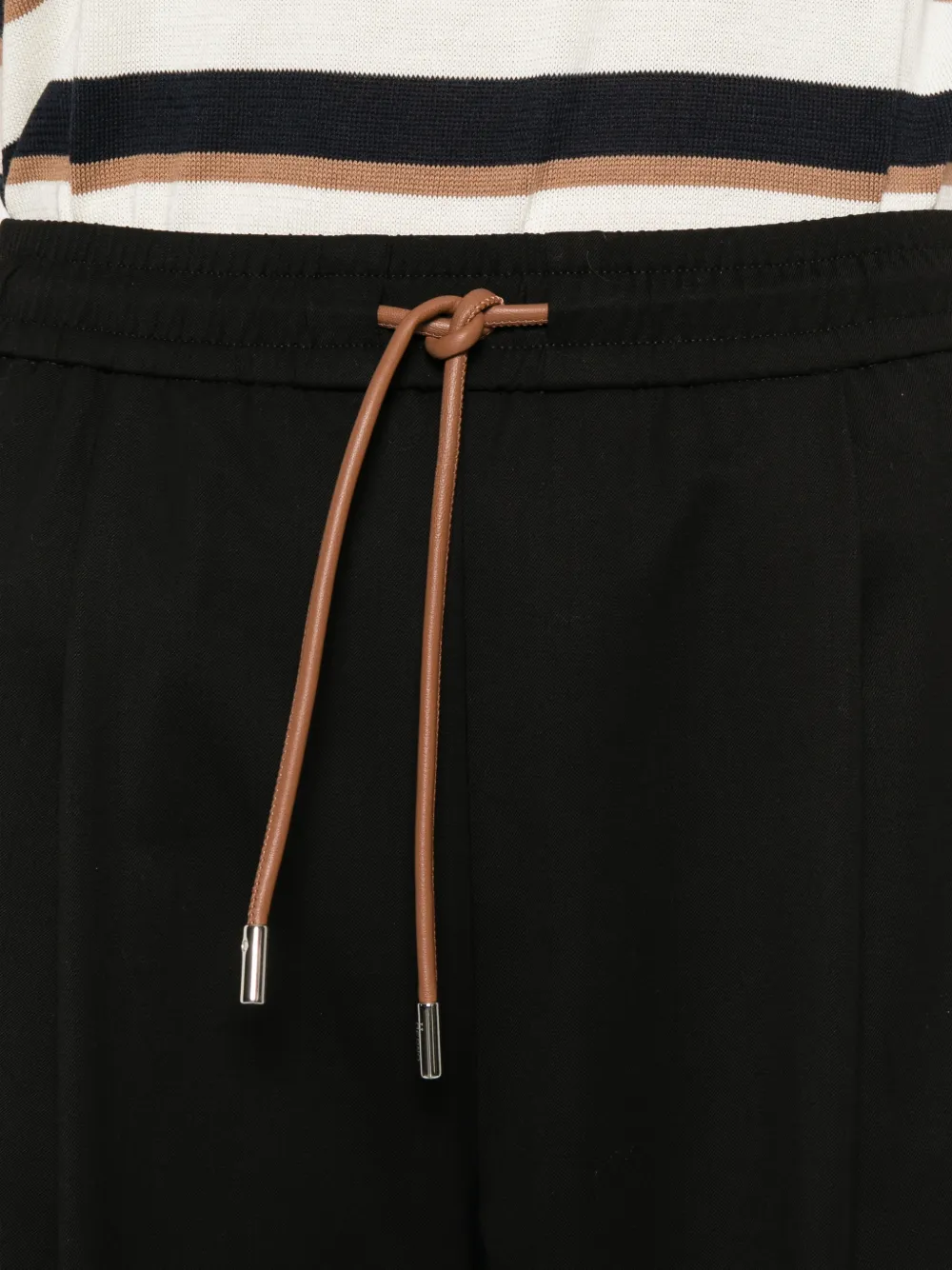 Herno Broek met trekkoord Zwart
