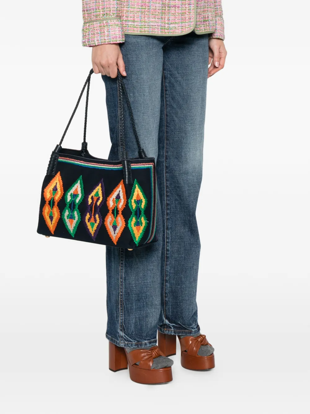 ETRO Libra tote bag - Blauw