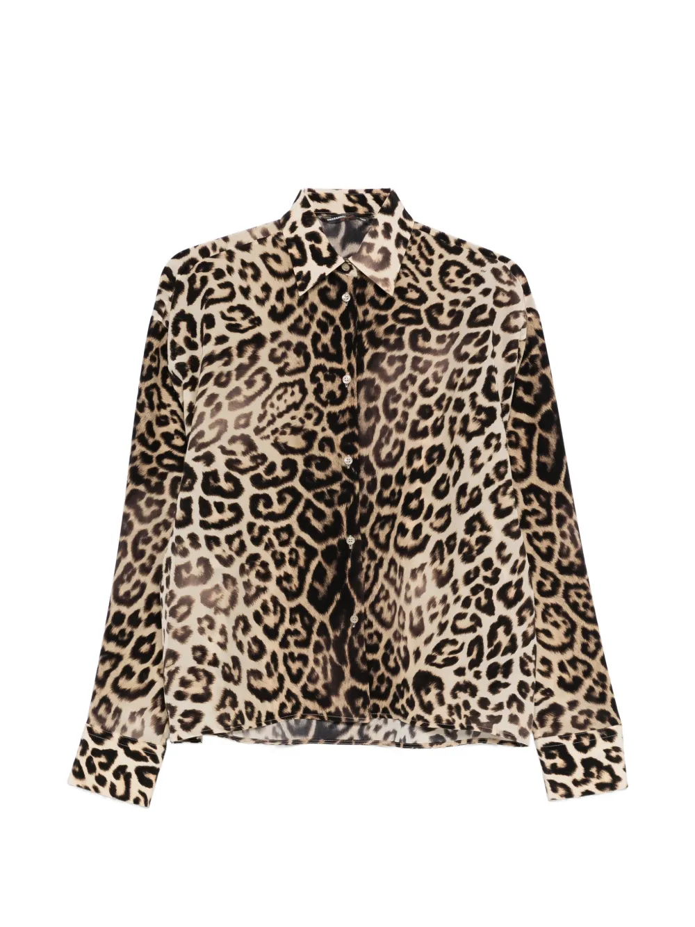 Ermanno Scervino leopard-print shirt - Neutrals