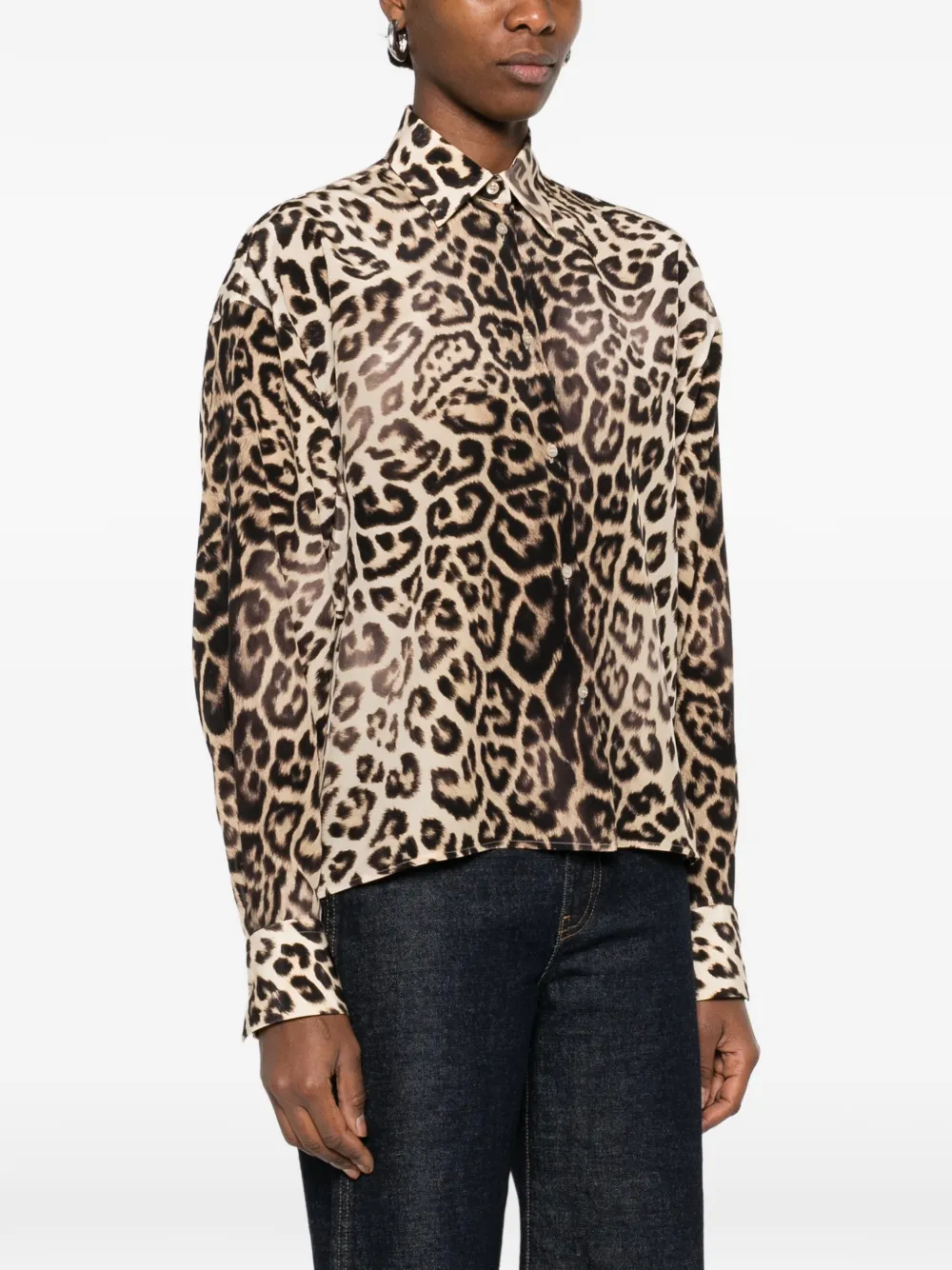Leopard-Print Shirt