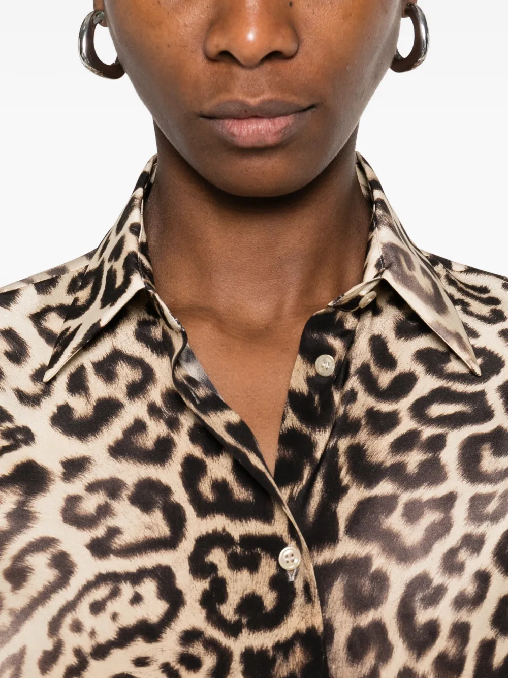Leopard-Print Shirt