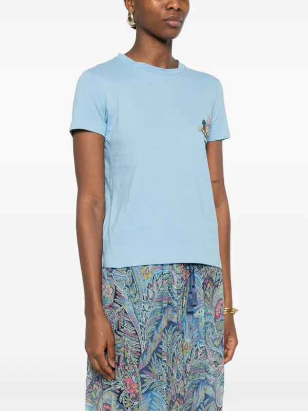 ETRO ペイズリー Tシャツ | ブルー | FARFETCH JP
