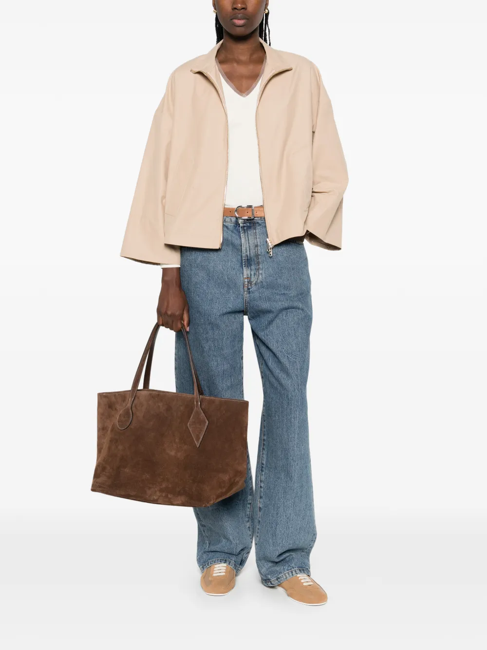  Fabiana Filippi Zip Jacket - Neutrals 