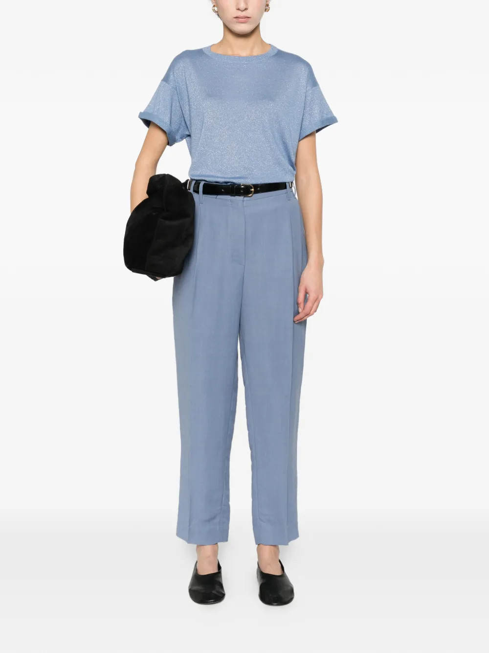 Brunello Cucinelli Plooibroek Blauw