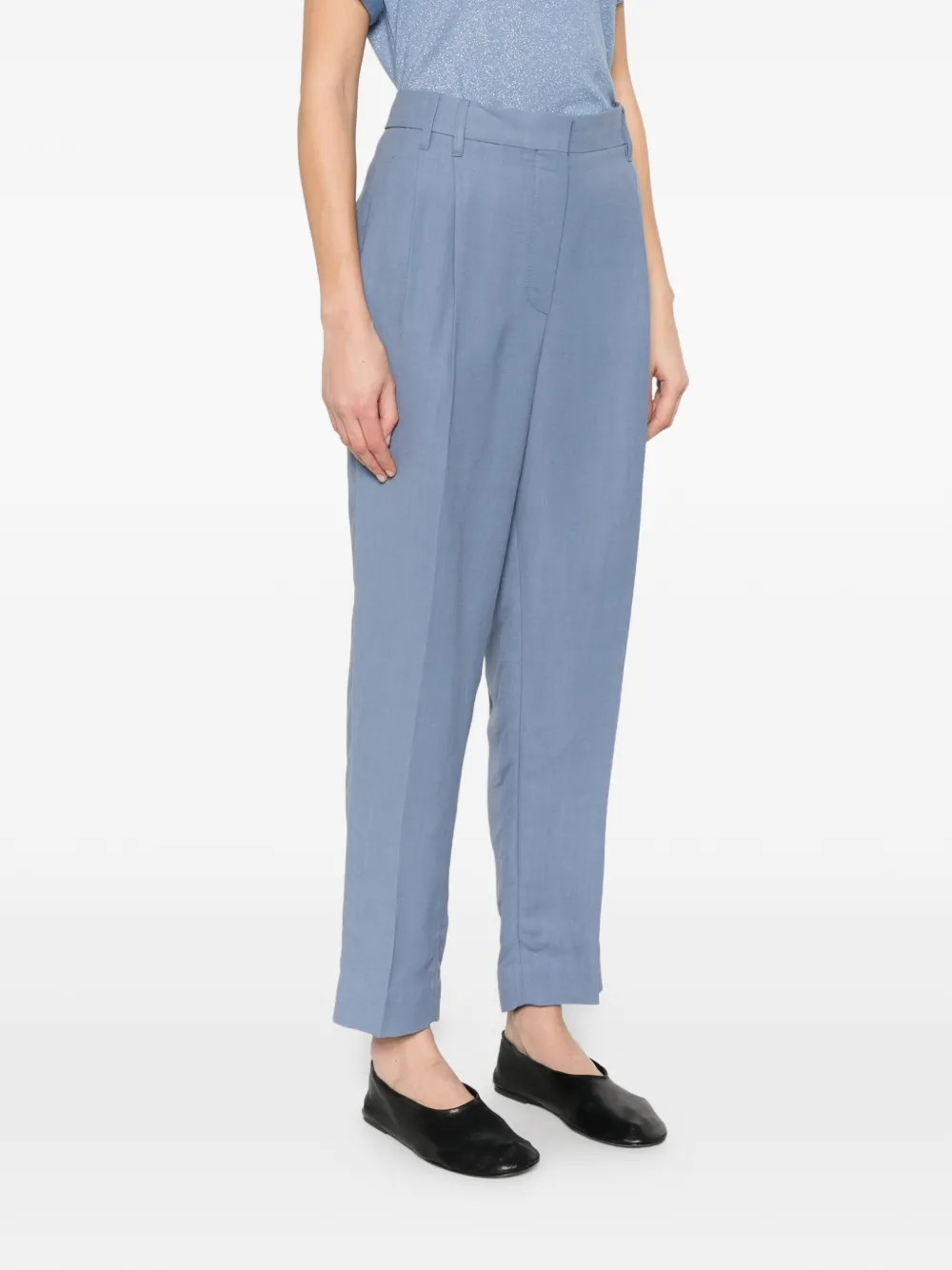 Brunello Cucinelli Plooibroek Blauw