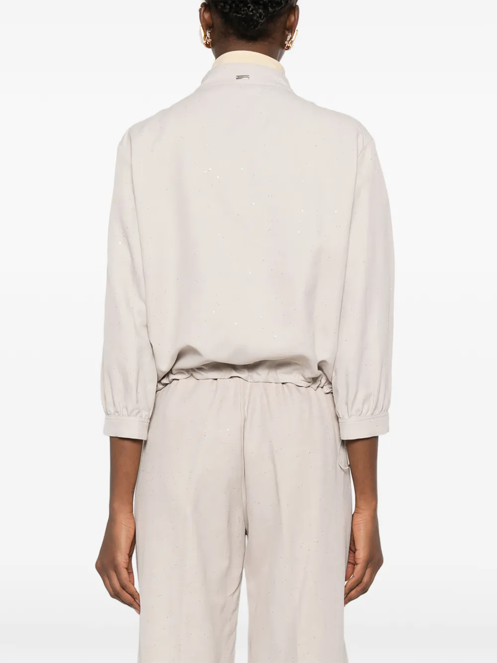 Herno Verfraaid jack Beige