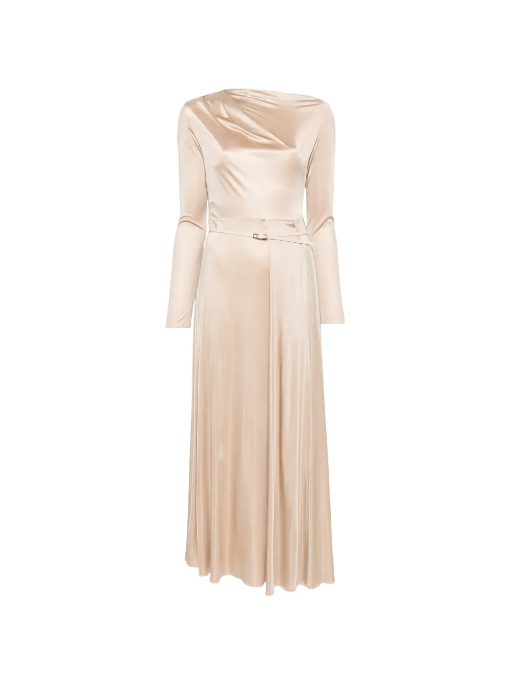 Fabiana Filippi Abito midi drappeggiato - Toni neutri