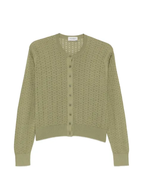 John Smedley Roxburgh pointelle-knit cardigan