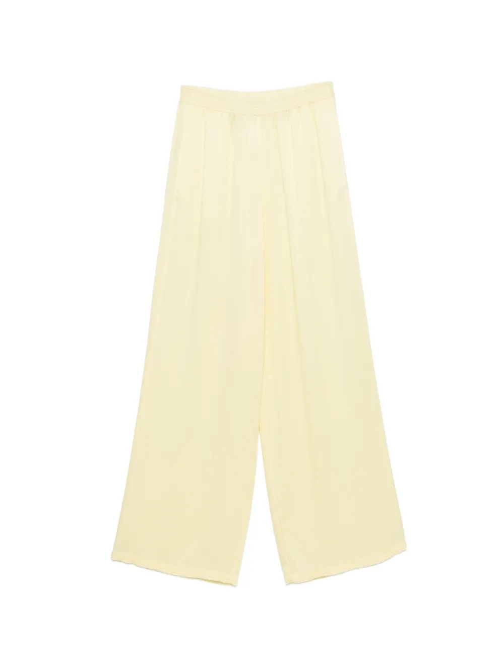 Fabiana Filippi elastic-waistband palazzo pants - Giallo
