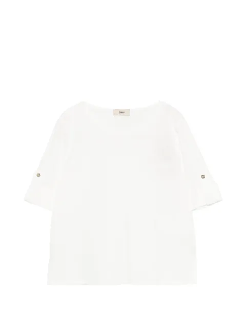 Herno round-neck blouse