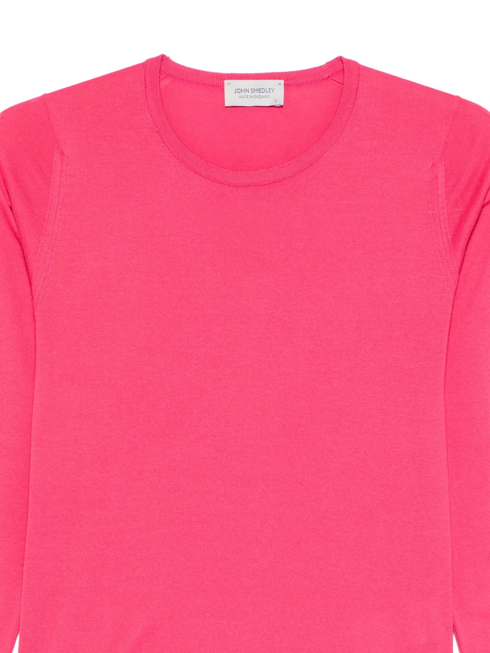 John Smedley Evonne fijngebreide trui Roze