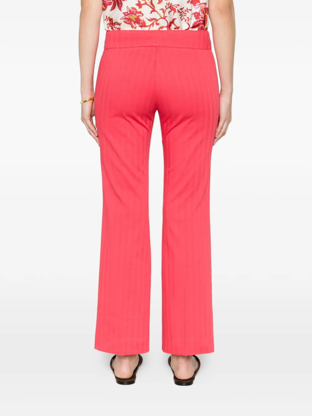 ETRO Straight broek met zakken aan de voorkant Roze